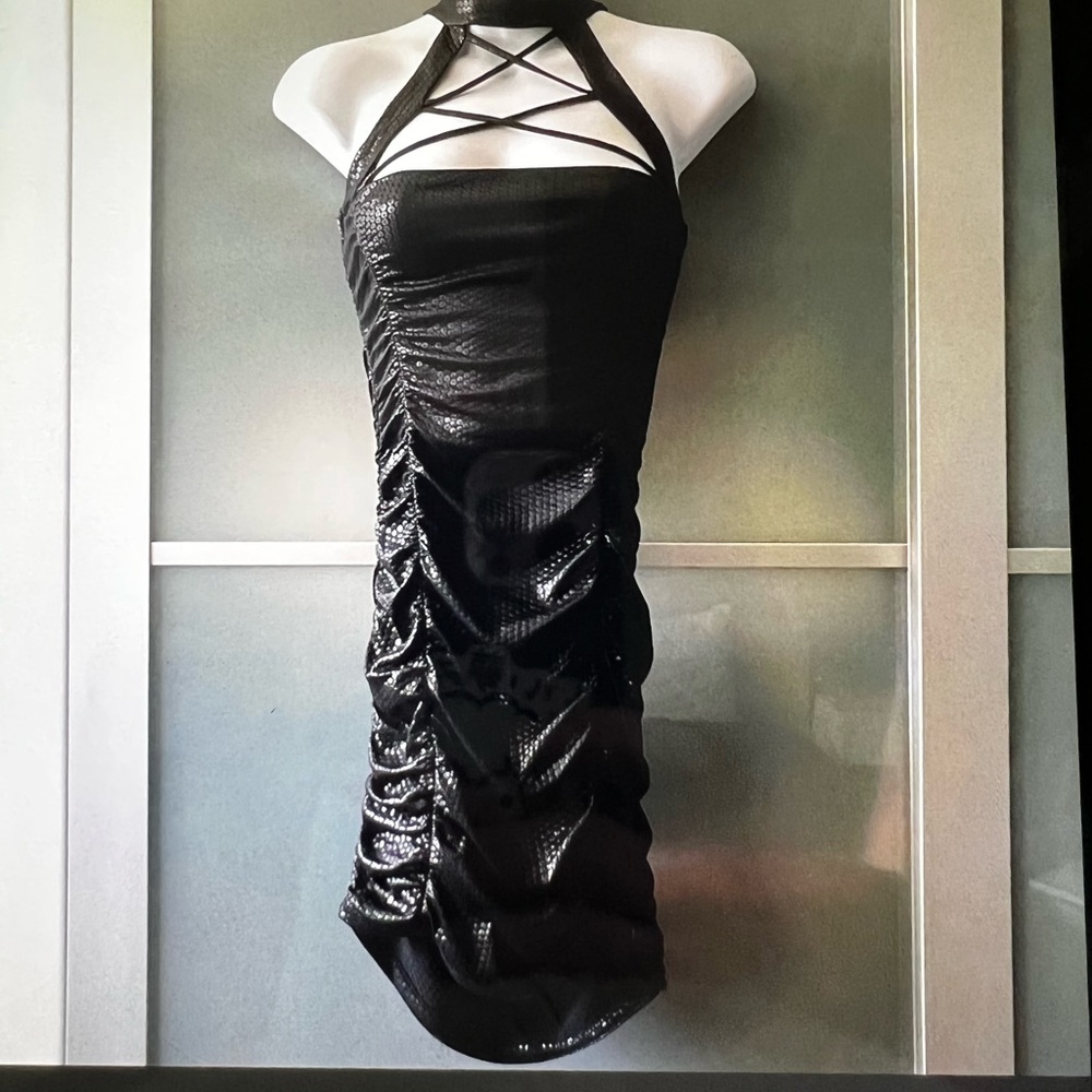 Sexy black dress